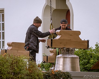 Glocken für St. Pankratius Die neue Fidelisglocke, Aufnahme: 07.10.2014