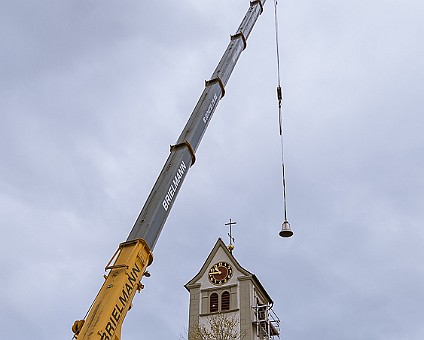 Glocken für St. Pankratius Die neue Friedensglocke, Aufnahme: 07.10.2014