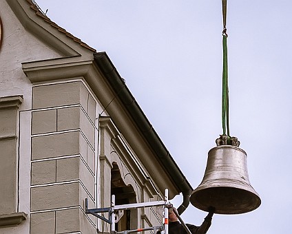 Glocken für St. Pankratius Die neue Friedensglocke, Aufnahme: 07.10.2014