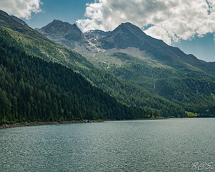 Stilfserjoch-Nationalpark (14) Am Lago Gioveretto - in Blickrichtung Veneziaspitze