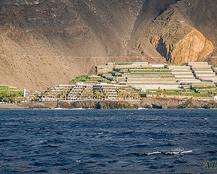 Hotel Sol La Palma beim Whale Watching aufgenommen.