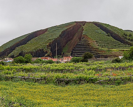 Bei El Palmar an der TF 436 im Teno-Gebirge (Panoramabild)