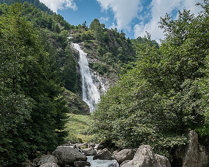 Partschins (12) Beim Partschinser Wasserfall, dem höchsten Wasserfall Südtirol's