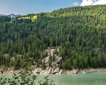 Stilfserjoch-Nationalpark (19) Am Lago Gioveretto - in Blickrichtung West
