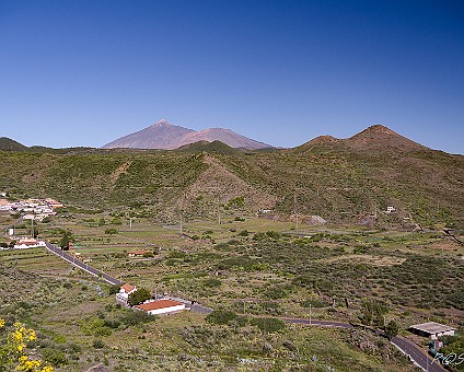 Teno-Gebirge auf der TF 82 in der Nähe von Santiago del Teide